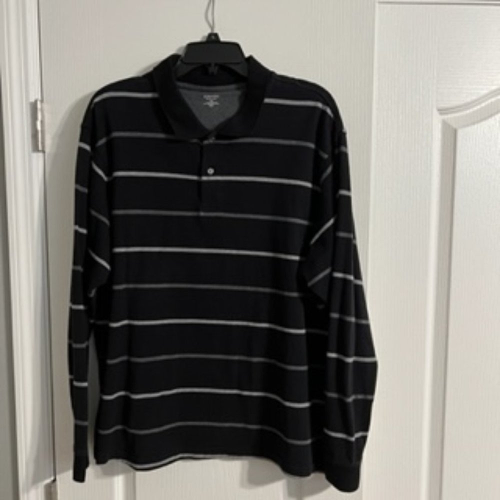 St John's Bay Men's Sueded Jersey Shirt Large